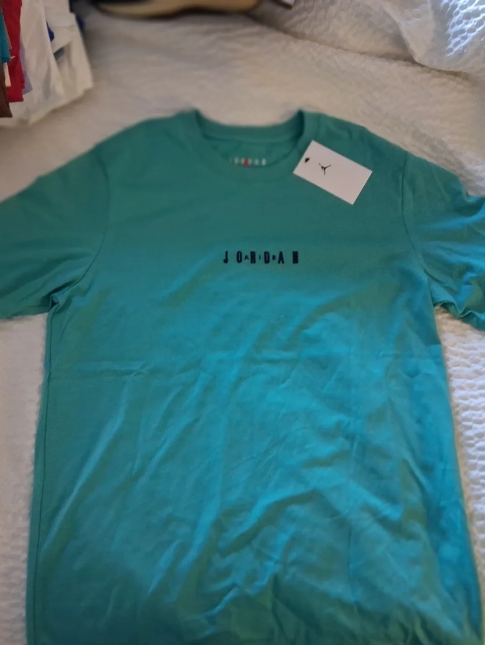 Jordan Men's Short Sleeve T-Shirt - Teal Green